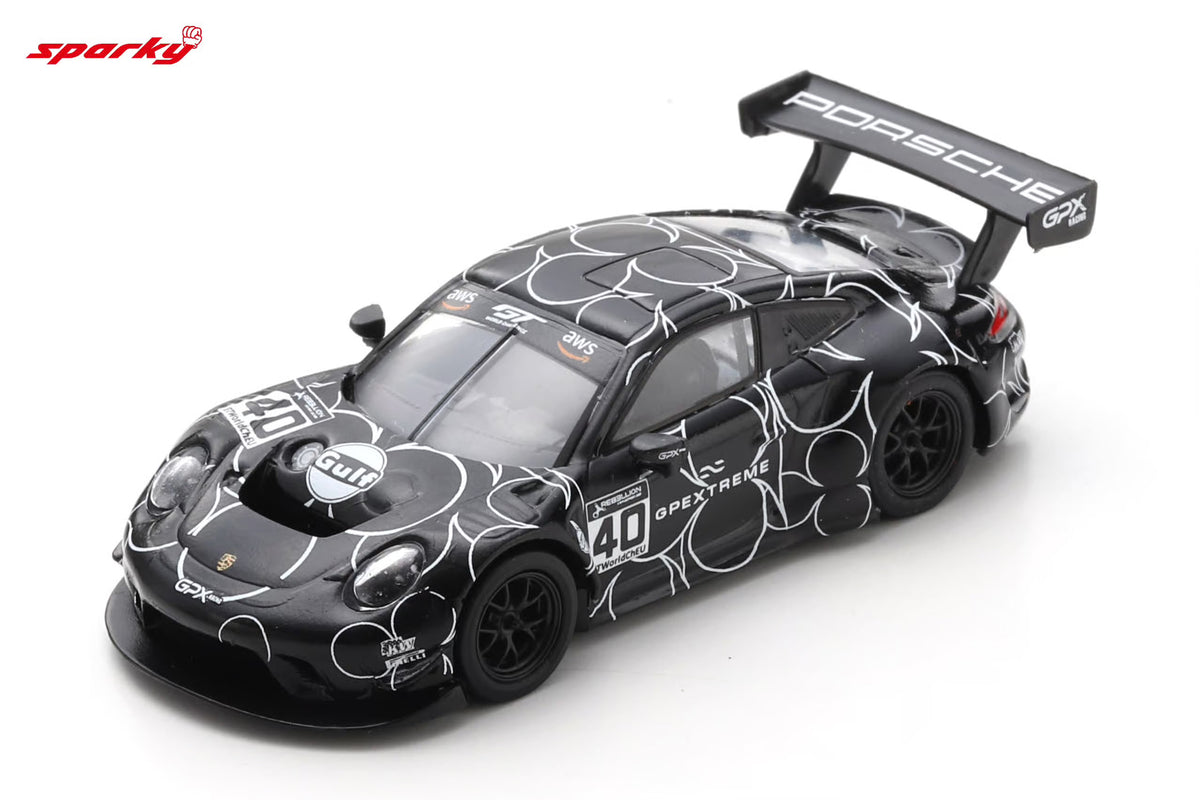 Spark Y201 1/64 Porsche GT3 R GPX Racing No.40 "The Club" Paul Ricard Practice