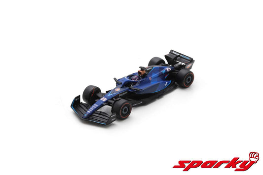 Spark Y298 1/64 Williams F1 FW45 No.23 Williams Racing 10th Bahrain GP 2023 Alex Albon