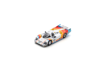 【2025年1月発売予定】 Spark Y320 1/64 Porsche 956 No.17 Le Mans 24H 1984 T. Needell - D. Sutherland - R. French