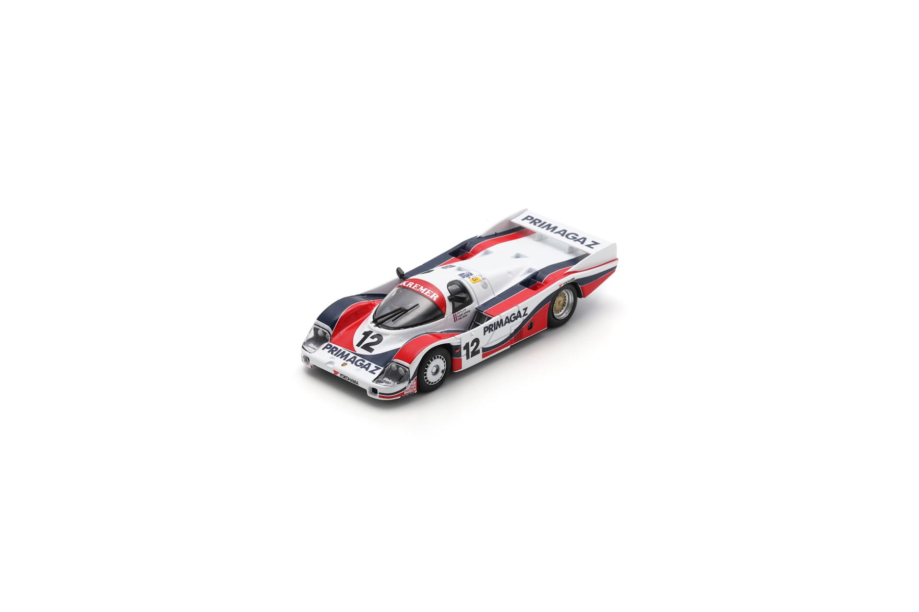 Spark Y324 1/64 Porsche 956 No.12 Le Mans 24H 1986 P. Yver - H. Strieb ...