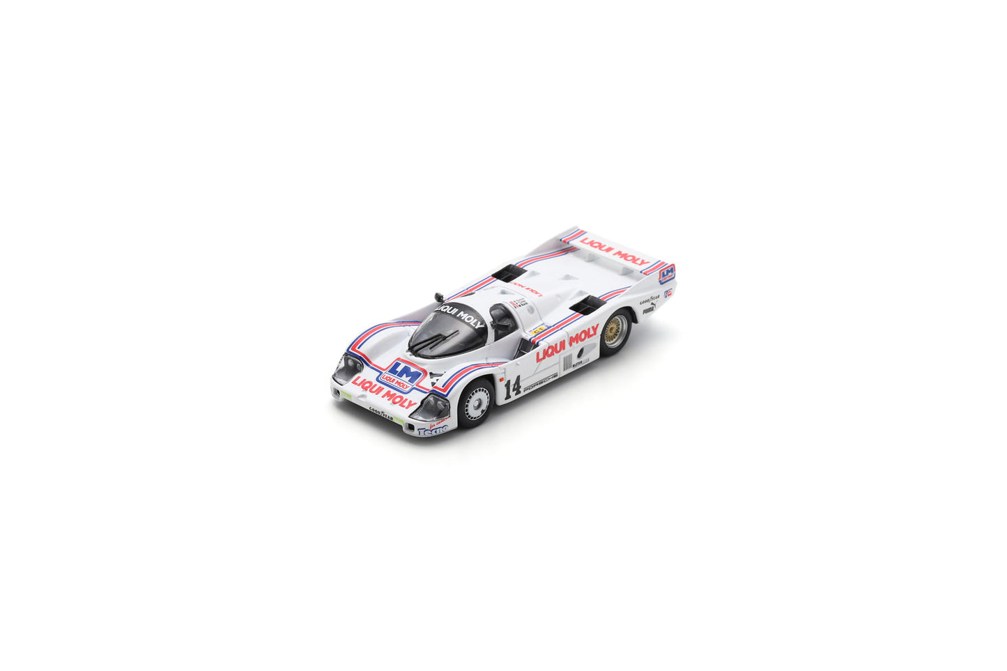 Spark Y326 1/64 Porsche 956 No.14 9th Le Mans 24H 1986 R. Dyson - P. Cobb - M. Baldi