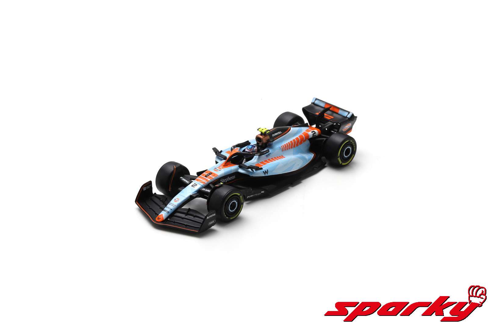 Spark Y350 1/64 Williams F1 FW45 No.2 Williams Racing Singapore GP 202 ...