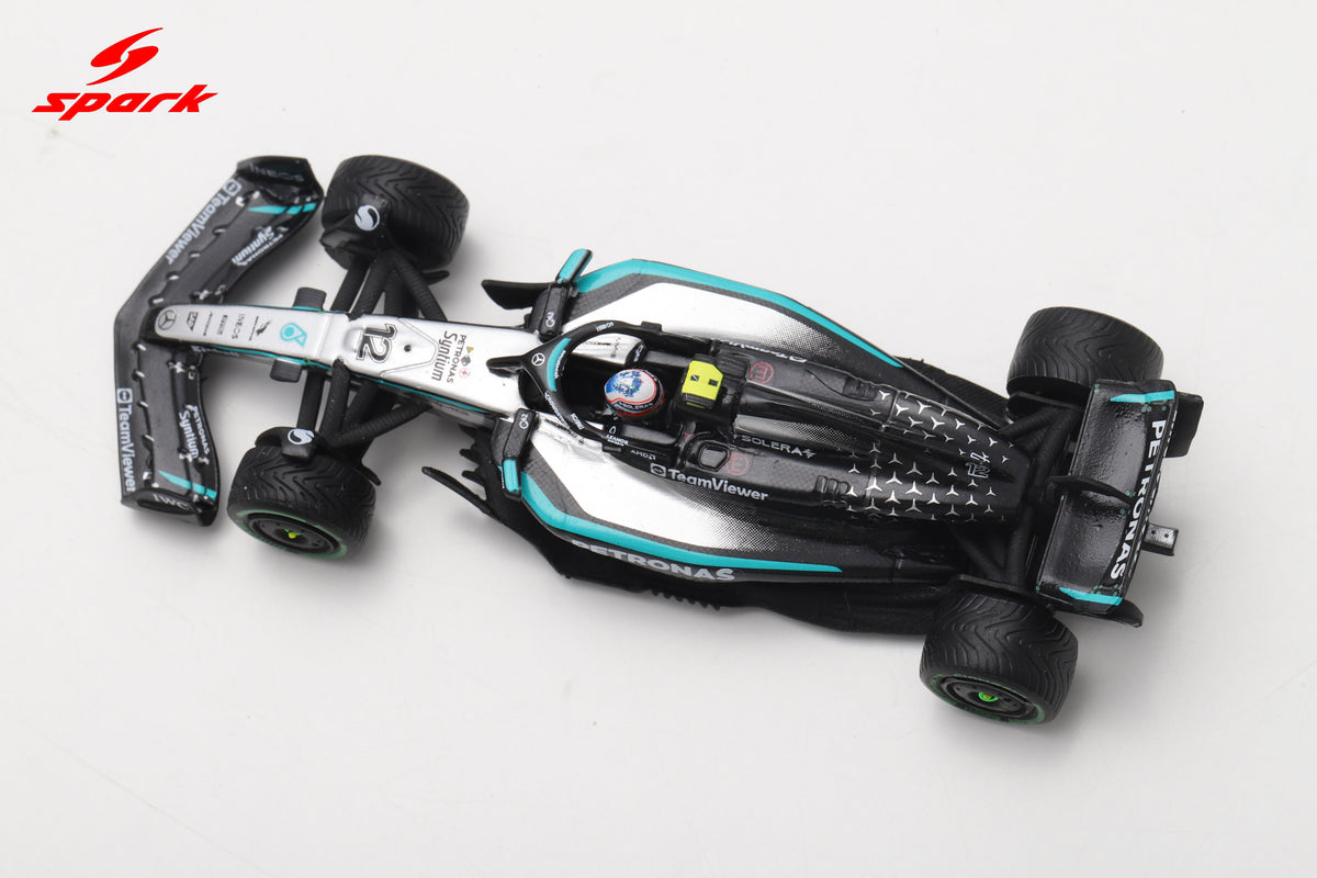 Spark Y421 1/64 Mercedes W16 No.12 Mercedes-AMG PETRONAS Formula One Team 4th Australian GP 2025 Kimi Antonelli
