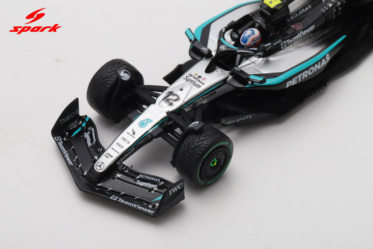 Spark Y421 1/64 Mercedes W16 No.12 Mercedes-AMG PETRONAS Formula One Team 4th Australian GP 2025 Kimi Antonelli