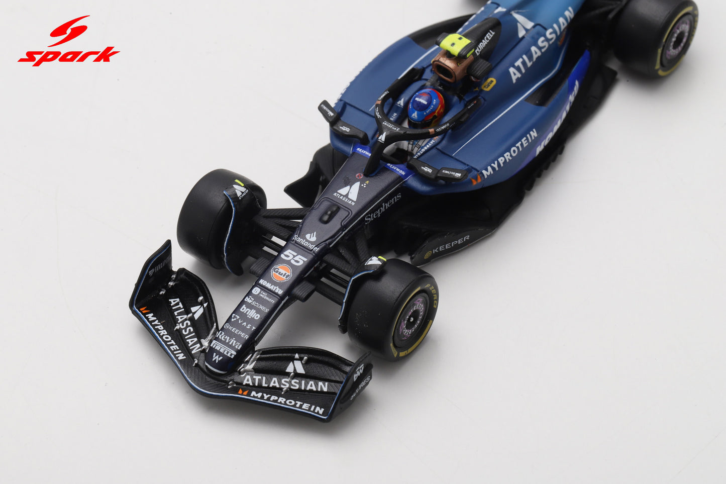 Spark Y431 1/64 Williams FW47 No.55 Williams Racing Chinese GP 2025 Carlos Sainz