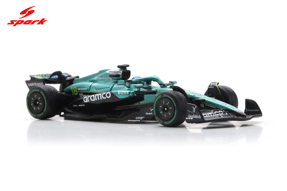 Spark Y436 1/64 Aston Martin No.18 Aston Martin Aramco Formula One Team 6th Australian GP 2025 Lance Stroll