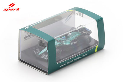 Spark Y436 1/64 Aston Martin No.18 Aston Martin Aramco Formula One Team 6th Australian GP 2025 Lance Stroll