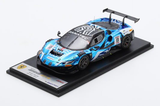 Looksmart LSRC191 1/43 Ferrari 296 GT3 No.8 Kessel Racing 24H Spa 2024 N. Rosi – N. Schiro – D. Fumanelli – D. Di Amato