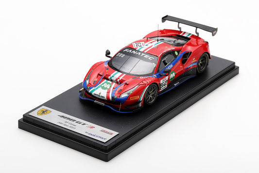 Looksmart LSRC177 1/43 Ferrari 488 GT3 No.52 AF Corse 24H Spa 2023 L. Wadoux - L. Machiels - J. Machiels - A. Bertolini