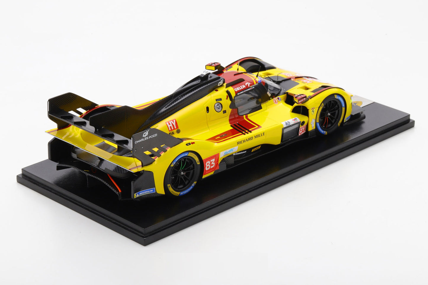 【2025年12月以降発売予定】 Looksmart LS18LM053 1/18 Ferrari 499P No.83 AF CORSE Winner Le Mans 24H 2025 R. Kubica - Y. Ye - P. Hanson