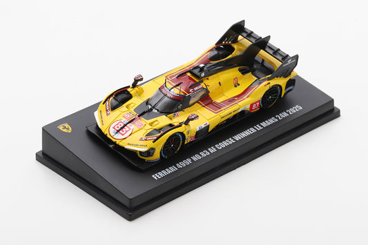 【2026年3月以降発売予定】 Looksmart LS64010LM 1/64 Ferrari 499P No.83 AF CORSE Winner Le Mans 24H 2025 R. Kubica - Y. Ye - P. Hanson