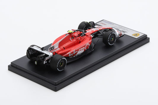 Looksmart LSF1050 1/43 Scuderia Ferrari SF23 No.55 Scuderia Ferrari Las Vegas GP 2023 Carlos Sainz