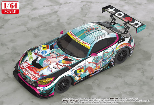 【2027年05月発売予定】グッドスマイルレーシング 1/64 グッドスマイル 初音ミク AMG 2016 SUPER GT Ver.