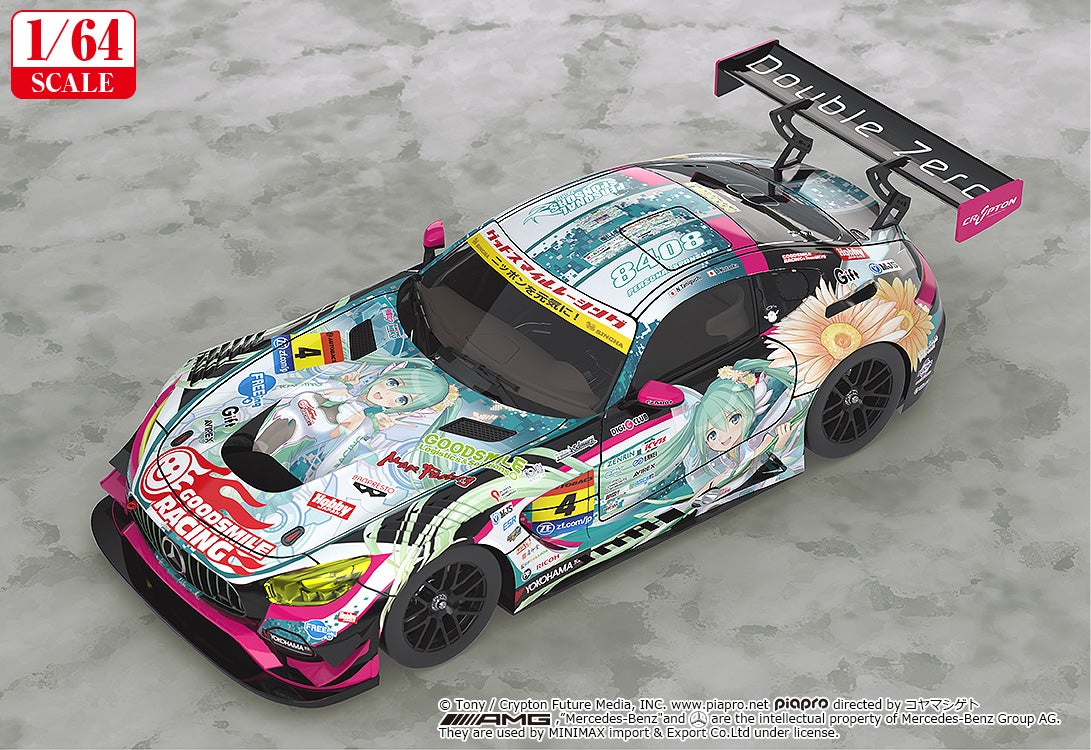 【2027年05月発売予定】グッドスマイルレーシング 1/64 グッドスマイル 初音ミク AMG 2017 SUPER GT Ver.