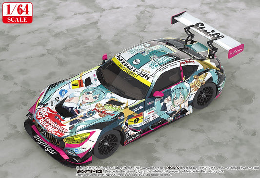 【2027年05月発売予定】グッドスマイルレーシング 1/64 グッドスマイル 初音ミク AMG 2018 SUPER GT Ver.