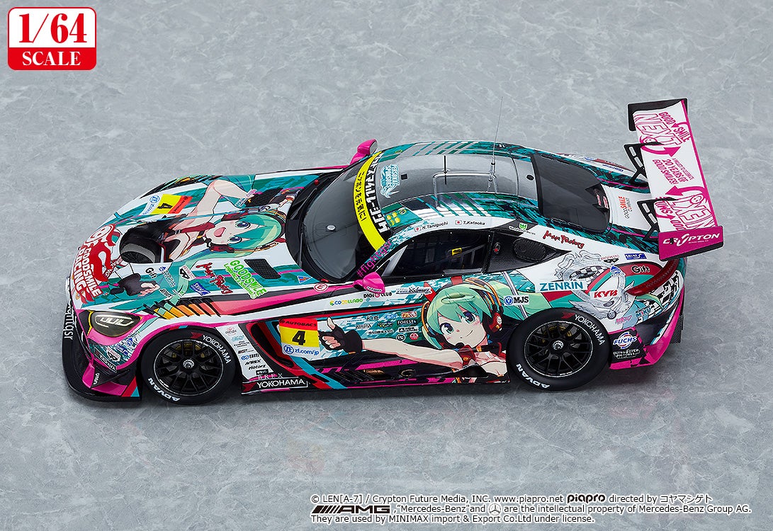【2027年05月発売予定】グッドスマイルレーシング 1/64 グッドスマイル 初音ミク AMG 2020 SUPER GT Ver.