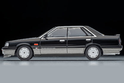 TLV NEO 1/64 LV-N301b　日産 スカイライン 4ドアHT GTSツインカム24V（黒／銀）87年式