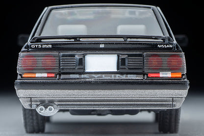 TLV NEO 1/64 LV-N301b　日産 スカイライン 4ドアHT GTSツインカム24V（黒／銀）87年式