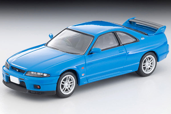【2025年12月発売予定】 TLV 1/64 LV-N308e 日産 スカイライン GT-R V-spec LMリミテッド(チャンピオンブルー)96年式