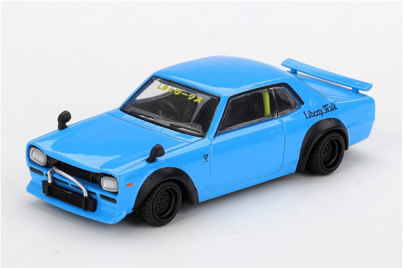 【2026年5月以降発売予定】 MINI GT MGT01169-R 1/64 Nissan LB★Nation ハコスカ ベビーブルー(右ハンドル)