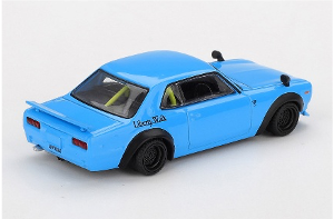【2026年5月以降発売予定】 MINI GT MGT01169-R 1/64 Nissan LB★Nation ハコスカ ベビーブルー(右ハンドル)
