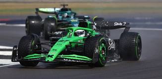 Spark Y426 1/64 Kick Sauber C45 No.27 Stake F1 Team Kick Sauber 3rd British GP 2025 Nico Hulkenberg