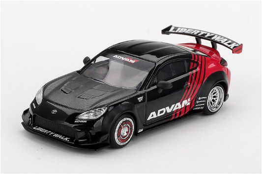 【2026年5月以降発売予定】 MINI GT MGT01173-R 1/64 Toyota GR86 LB★Nation Advan(右ハンドル)
