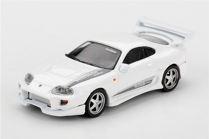【2026年5月以降発売予定】 MINI GT MGT01104-R 1/64 Toyota スープラ VeilSide コンバット V-I ホワイト(右ハンドル)
