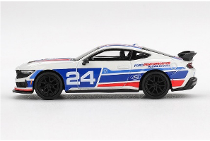 【2026年5月以降発売予定】 MINI GT MGT01172-L 1/64 フォード マスタング ダークホース #24 Ford Performance Racing School