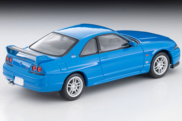 【2025年12月発売予定】 TLV 1/64 LV-N308e 日産 スカイライン GT-R V-spec LMリミテッド(チャンピオンブルー)96年式