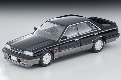 TLV NEO 1/64 LV-N301b　日産 スカイライン 4ドアHT GTSツインカム24V（黒／銀）87年式