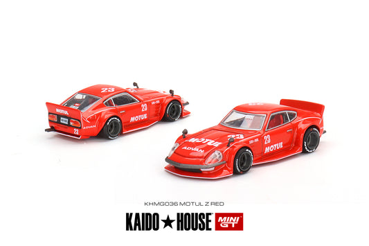 MINI GT KHMG036 1/64 ダットサン KAIDO フェアレディ Z  MOTUL Z V2(右ハンドル)