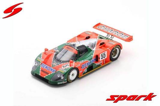 Spark 18LM91 1/18 Mazda 787 B No.55 Winner 24H Le Mans 1991 V. Weidler - J. Herbert - B. Gachot