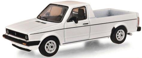 Schuco 452033500 1/64 VW Caddy pick-up white