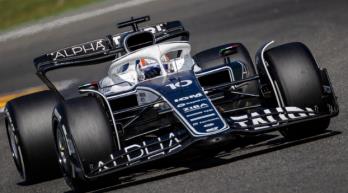 Spark S8544 1/43 AlphaTauri AT03 No.10 Scuderia AlphaTauri Belgian GP 2022 - 100th Race Pierre Gasly