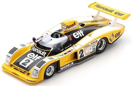 Spark 18LM78 1/18 Alpine A 442 B No.2 Winner 24H Le Mans 1978 D. Pironi - J-P. Jaussaud
