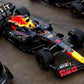Spark S8551 1/43 Oracle Red Bull Racing RB18 No.1 Oracle Red Bull Racing Winner Japanese GP 2022 2022 Formula One Drivers' Champion   Max Verstappen With No.1 and World Champion Board