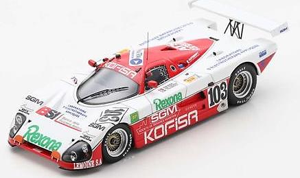 【2023年5月発売予定】Spark S6807 1/43 Spice SE 88 C No.103 24H Le Mans 1989 B. Thuner - P. de Thoisy - R. Touroul