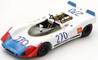 【2023年5月発売予定】Spark S9245 1/43 Porsche 908/02 No.270 2nd Targa Florio 1969 V. Elford - U. Maglioli