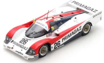 Spark S9884  1/43 Porsche 962 C No.26 24H Le Mans 1990 M. Duez - H. Grohs - J. Oppermann