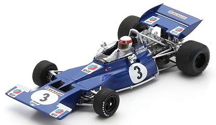 Spark S7230  1/43 Tyrrell 001 No.3 Canadian GP 1970 Jackie Stewart