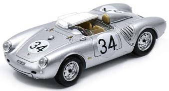 Spark S9721  1/43 Porsche 550A No.34 24H Le Mans 1957 E. Crawford - C. Storez