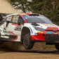 Spark S6708 1/43 TOYOTA GR Yaris Rally1 No.33 TOYOTA GAZOO Racing WRT 2nd Rally Safari Kenya 2022   E. Evans - S. Martin