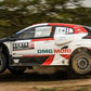 Spark S6707 1/43 TOYOTA GR Yaris Rally1 No.1 TOYOTA GAZOO Racing WRT 4th Rally Safari Kenya 2022   S. Ogier - B. Veillas
