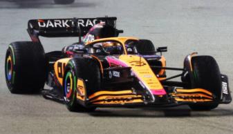 Spark S8559 1/43 McLaren MCL36 No.3 McLaren F1 Team 5th Singapore GP 2022 Daniel Ricciardo