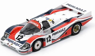 Spark S9869 1/43 Porsche 956 No.12 24H Le Mans 1986 P. Yver - H. Strie ...