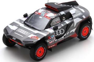 Spark S3187 1/43 Audi RS Q e-tron No.202 Dakar 2022 C. Sainz - L. Cruz