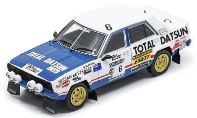 【2023年4月発売予定】Spark S7765 1/43 Datsun Stanza No.6 Winner Southern Cross Rally 1978 G. Fury - M. Suffern