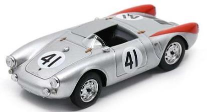 Spark S9708 1/43 Porsche 550 No.41 24H Le Mans 1954 H. Herrmann - H. Polensky