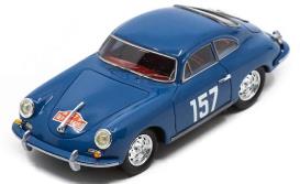 Spark S6141 1/43 Porsche 356A 1600 No.157 Rally Monte Carlo 1960A. Gacon - R. Gannot